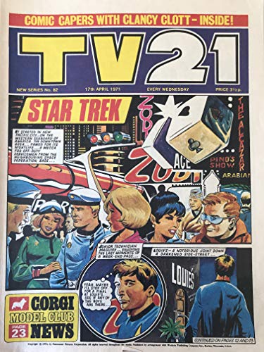 Vintage Ultra Rare TV21 Comic Magazine Issue No.82 17th April 1971 …