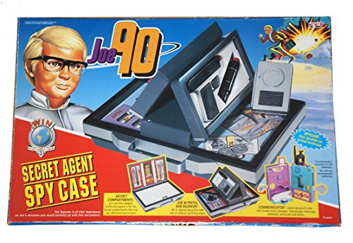 Vintage Vivid 1994 Gerry Andersons Joe 90 Secret Agent Spy Case - Shop Stock Room Find