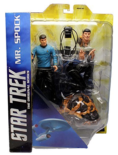 Vintage 2015 Star Trek The Original Series Diamond Select Limited Edition Collectors Series - Mr Spock Figurine With Horta Diorama Set - Brand New Factory Sealed Shop Stock Room Find