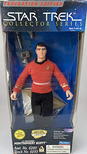 Playmates Toys Star Trek Collector Series Lt. Commander Montgomery Scott 9 Inch Action Figure …