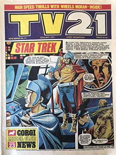 Vintage Ultra Rare TV21 Comic Magazine Issue No.87 22nd May 1971 …