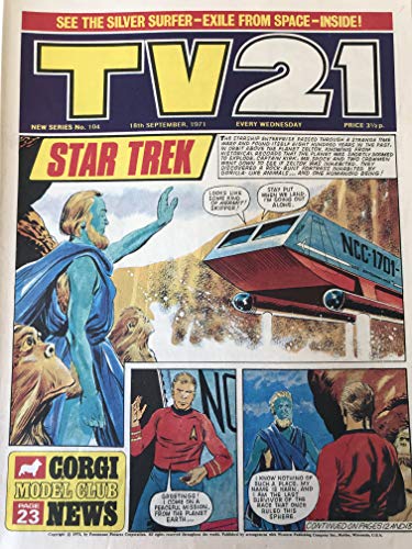 Vintage Ultra Rare TV21 Comic Magazine Issue No.104 18th September 1971 …