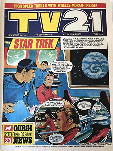 Vintage Ultra Rare TV21 Comic Magazine Issue No.102 4th September 1971 …