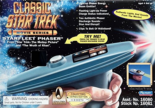 Vintage 1996 Playmates Star The Original Series Trek Classic Movie Series Starfleet Phaser - Shop Stock Room Find