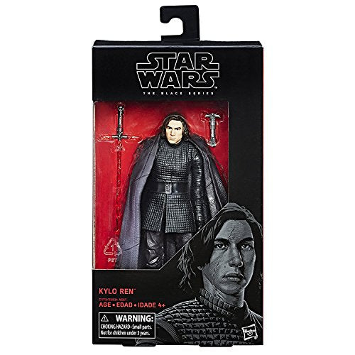 Star Wars The Black Series: The Last Jedi EP 8 - Kylo Ren 15cm Action Figure …(Star Wars C1773 E8 BL Victor 1 Figure, Black, Standard)