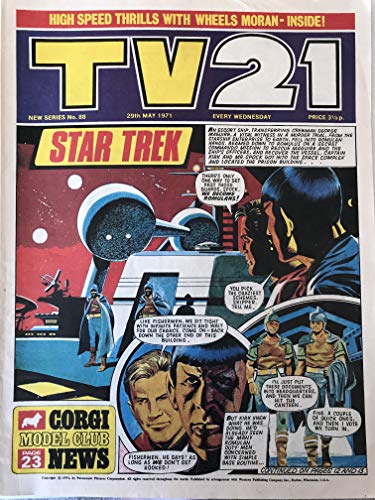 Vintage Ultra Rare TV21 Comic Magazine Issue No.88 29th May 1971 …