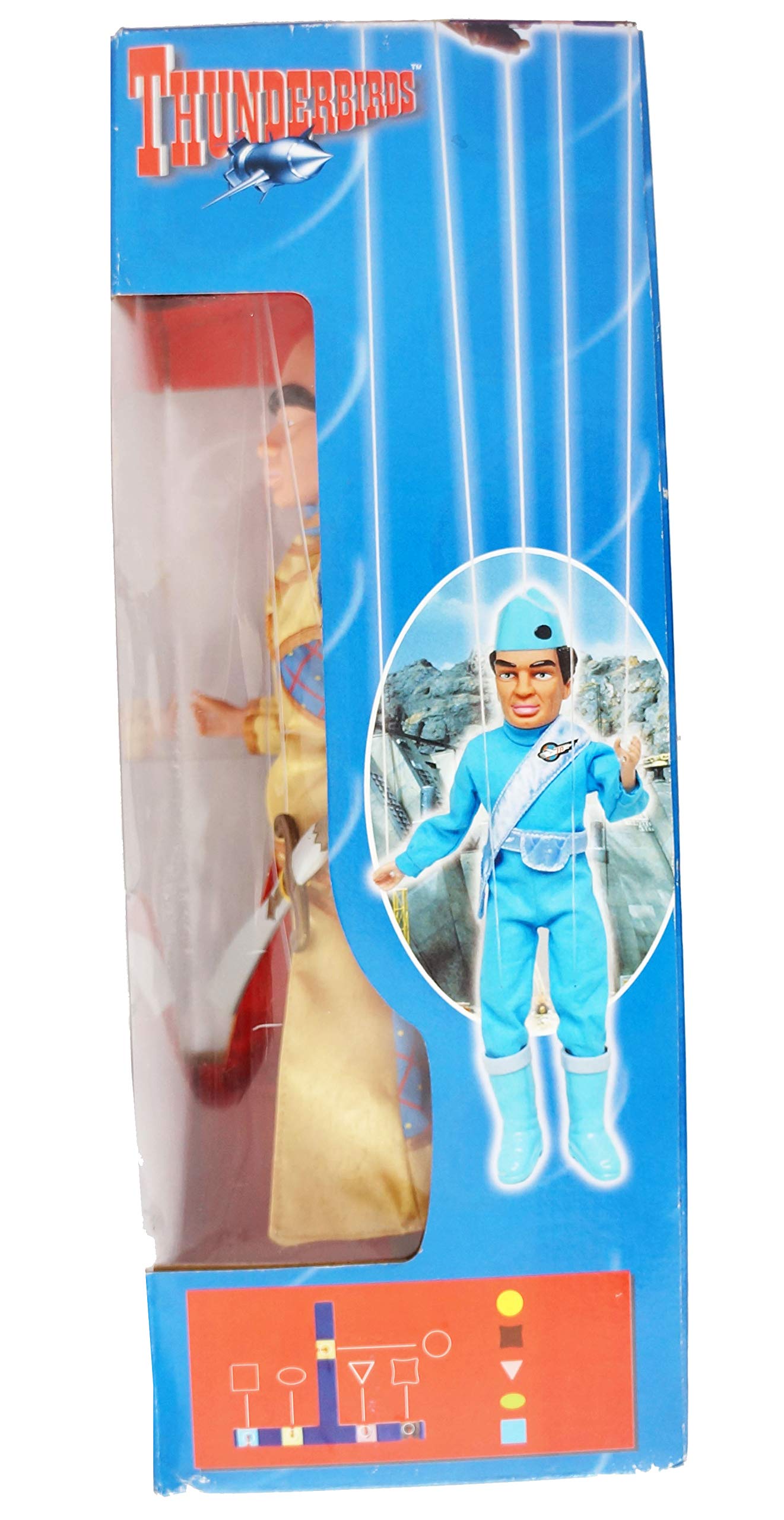 Vintage 1999 Gerry Andersons Thunderbirds Vintage The Hood 12 Inch Supermarionette Pelham String Puppet - Brand New Factory Sealed Shop Stock Room Find