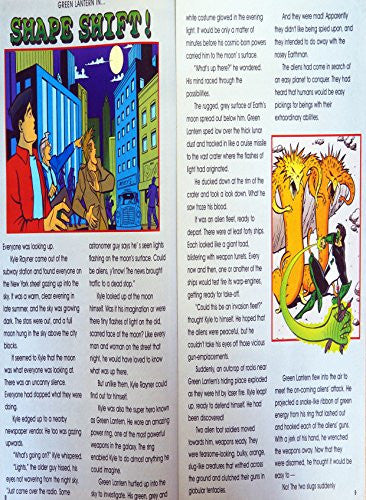 Vintage 1996 Issue Number 15 - Redan I Love To Read Batman Comic With Pull Out WorkBook Featuring Batman, Robin, Catwomen, Mr Freeze & The Green Lantern - Includes the Free Batman & Robin Postcards