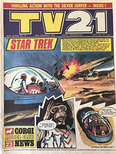 Vintage Ultra Rare TV21 Comic Magazine Issue No.71 30th January 1971 …