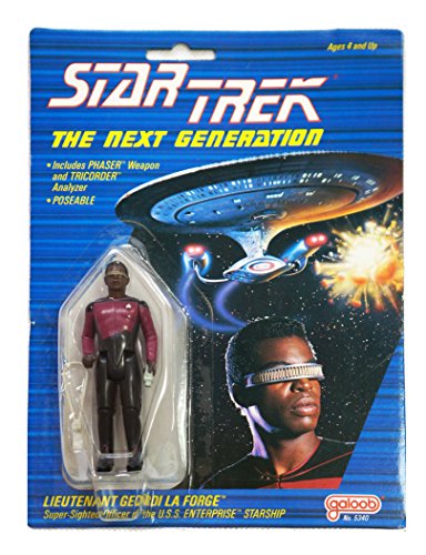 Star Trek The Next Generation – Lieutenant Geordi La Forge by Galoob …