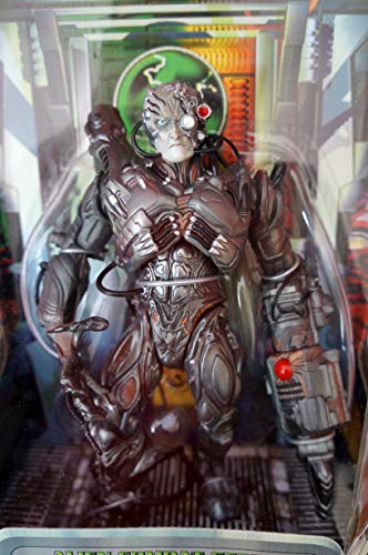 Vintage Playmates 1999 Star Trek Alien Combat Series Borg Drone 9 Inch Action Figure - Brand New Factory Sealed Shop Stock Room Find