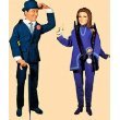 Vintage 2005 The Avengers In colour John Steed & Emma Peel Limited Edition Deluxe Talking Action Figures - Shop Stock Room Find